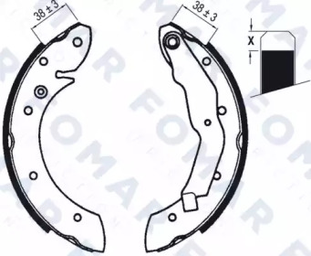 FOMAR FRICTION FO 0579